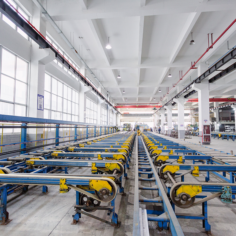 Extrudáló műhely - 1450T présgép hidegágy